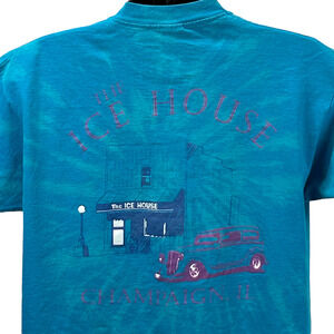 Vintage 90s The Neighbors at The Ice House T Shirt Champaign Illinois XL X-Large